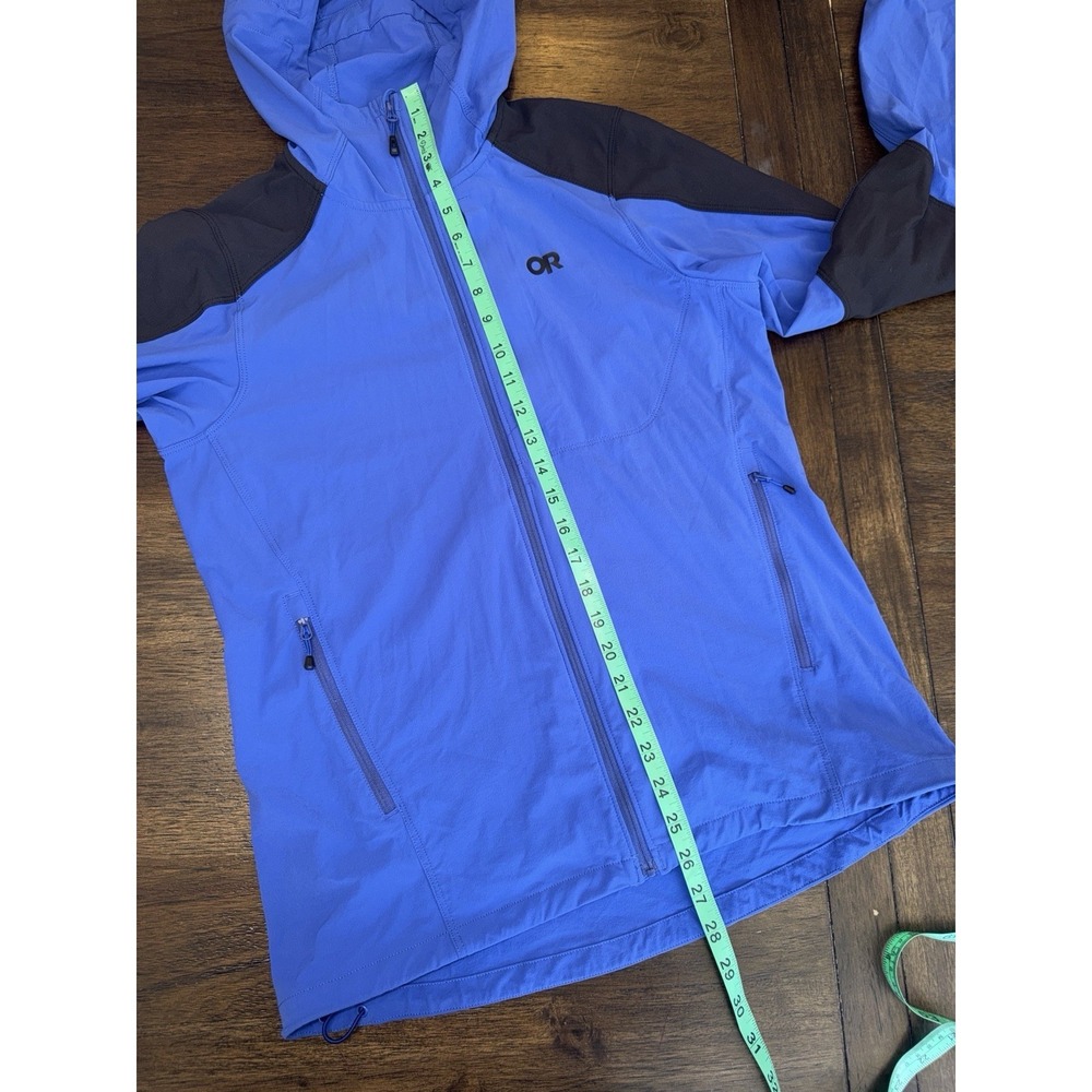 Outdoor Research Women's M Ferrosi Hoodie Jacket Blue Hiking Full Zip 287624 - Picture 10 of 10